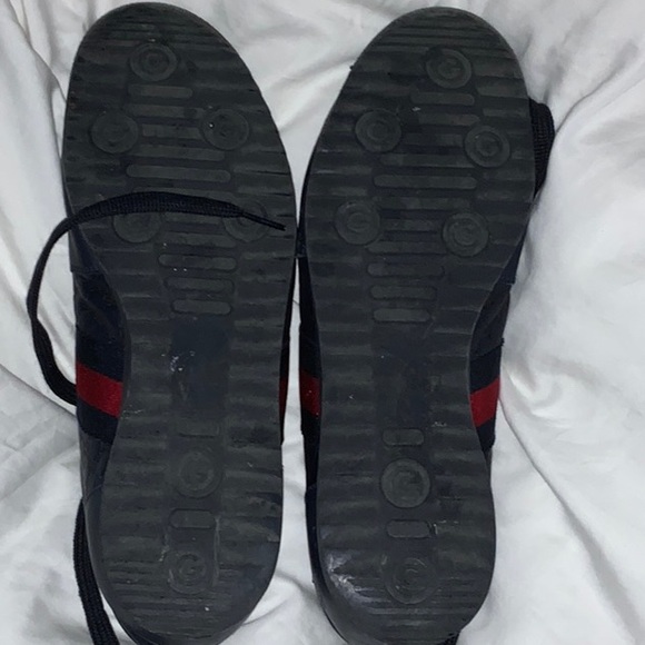 Gucci blue sneakers